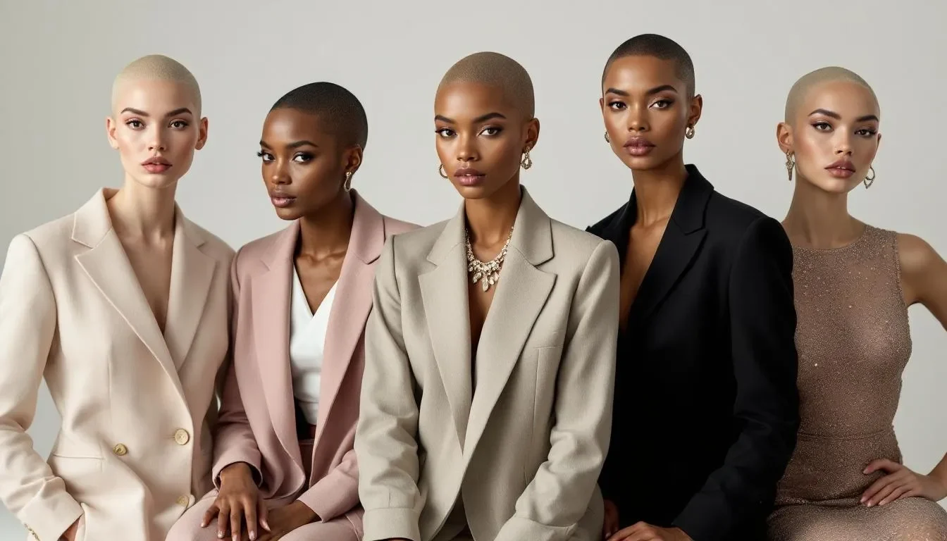 Donne famose che affrontano l'alopecia androgenetica.